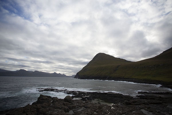 Picture of The coastline near GjógvGjógv - Faroe Islands
