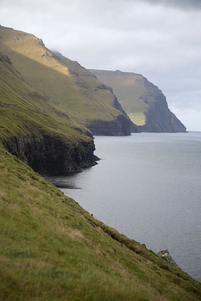 Looking north along the coastline of Kalsoy island | Kalsoy | Faroe Islands