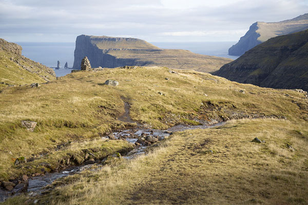 Picture of Landscape near the mountain pass between Saksun and TjørnuvikSaksun Tjørnuvik Hike - Faroe Islands