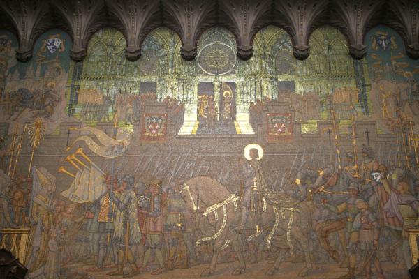 Picture of Lyon Old City (France): Mosaics in Notre Dame de Fourvière basilica