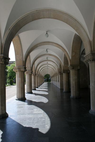 Picture of Stalin Museum (Georgia): Stalin Museum: arched hallway