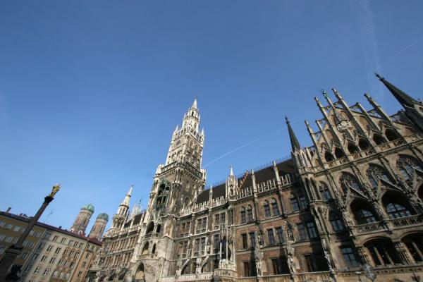 Picture of Munich architecture (Germany): New City Hall on Marienplatz in Munich