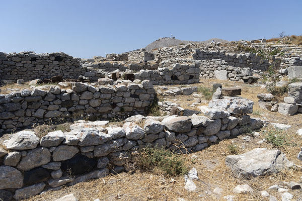 Ruins at the southern part of Ancient Thera | Ancient Thera | Greece