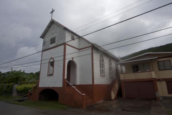 Picture of Windward (Grenada): White church in Windward