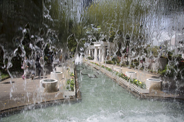 Picture of Hong Kong Park (Hong Kong): Watery view of Fountain Plaza