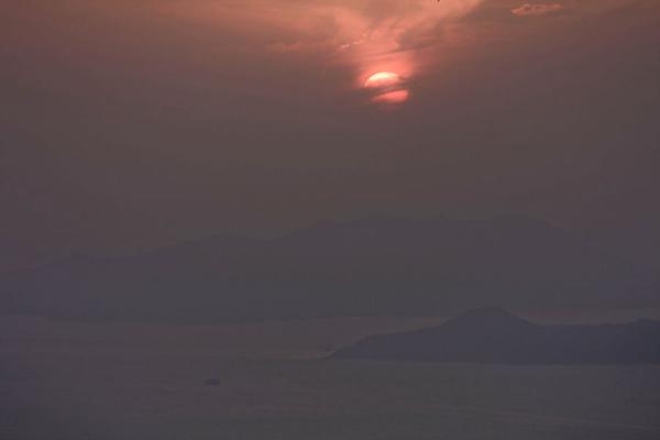 Picture of Some of the outlying islands seen from Victoria Peak