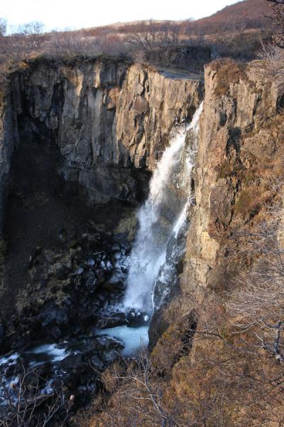 Foto van Small waterfall in Skaftafell National ParkSkaftafell - IJsland