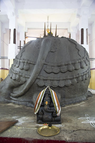 Picture of Bull Temple (India): The rear side of the sacred bull