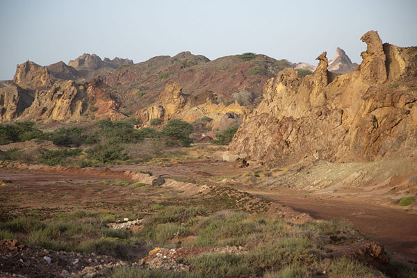 Landscape on the eastern side of Hormuz island | Hormuz eiland landschappen | Iran