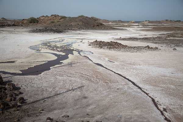 Salt river on Hormuz island | Hormuz eiland landschappen | Iran