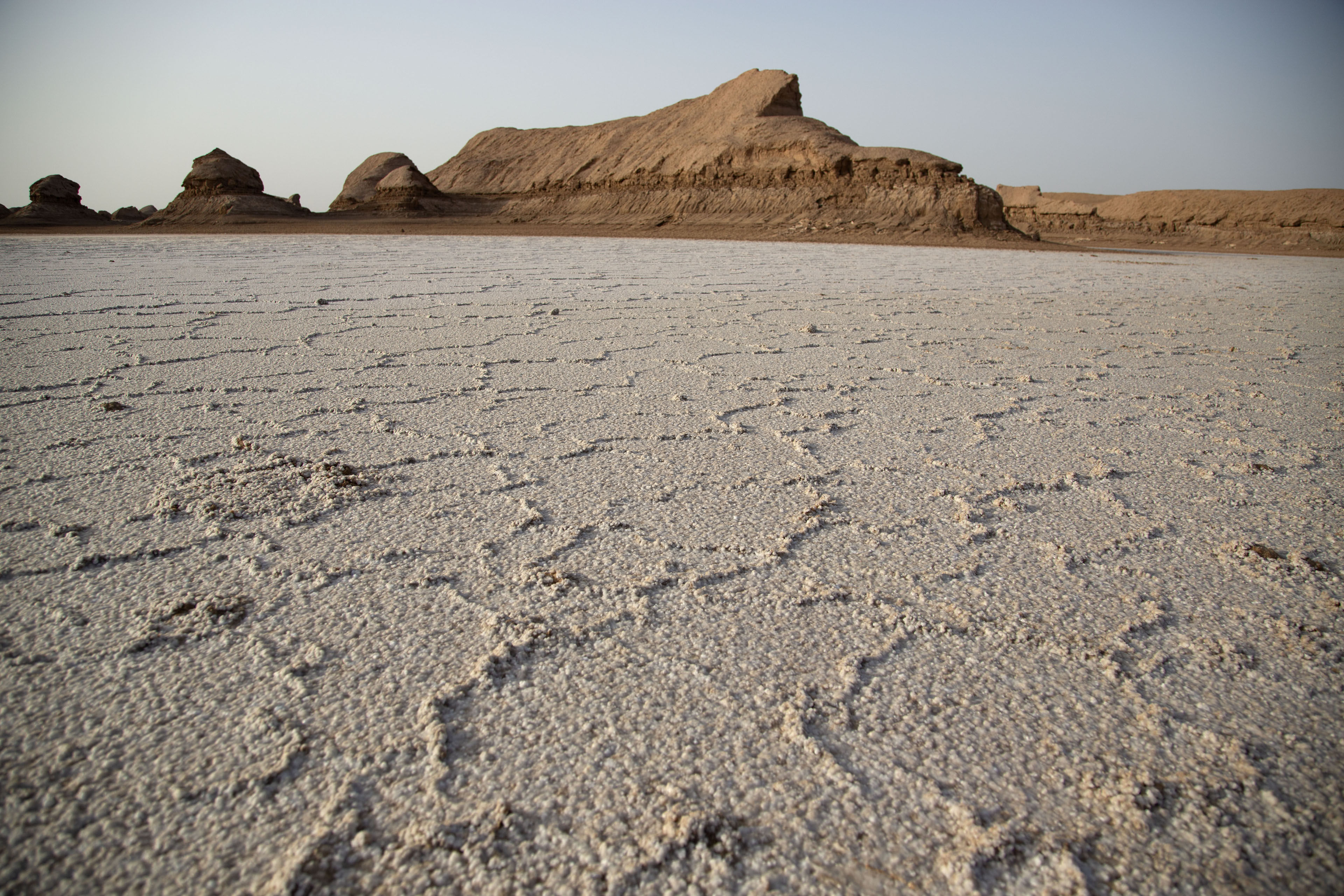 Picture of One of the salt pans in Lut Desert - Iran - Asia