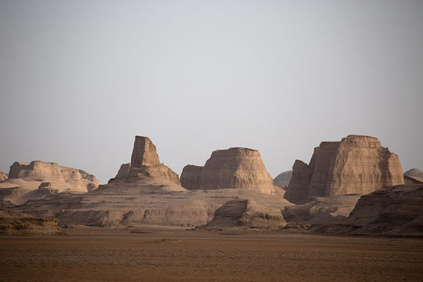 Picture of Lut Desert landscape with kalutsLut - Iran