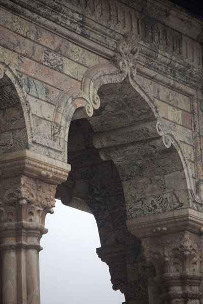 Picture of Close-up of the arches of the Green Palace - Iran - Asia
