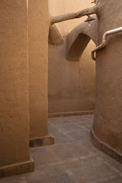 Alley with mud houses in Yazd | Yazd historic town | Iran