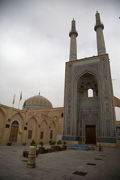 The Friday mosque of Yazd in the early morning | Yazd historic town | Iran