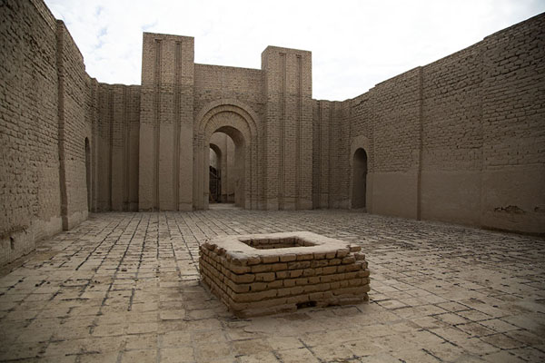 Interior view of the palace of Nebuchadnezzar | Babylon | Iraq
