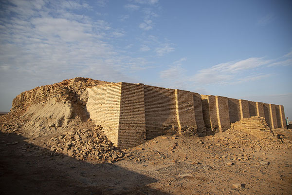 Photo de The upper part of the ziggurat of UrUr - Irak