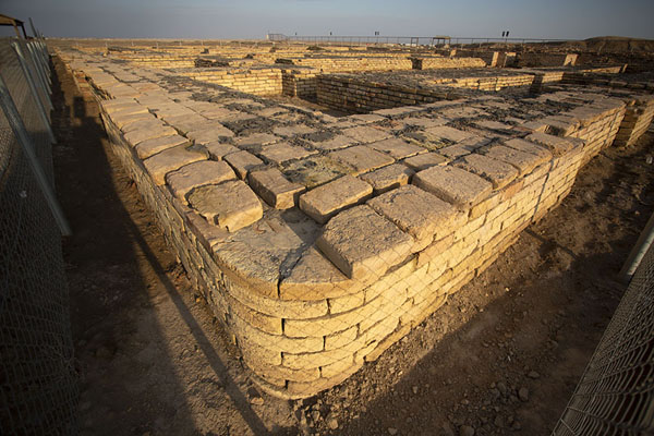 Picture of Ruined palace near the ziggurat of UrUr - Iraq