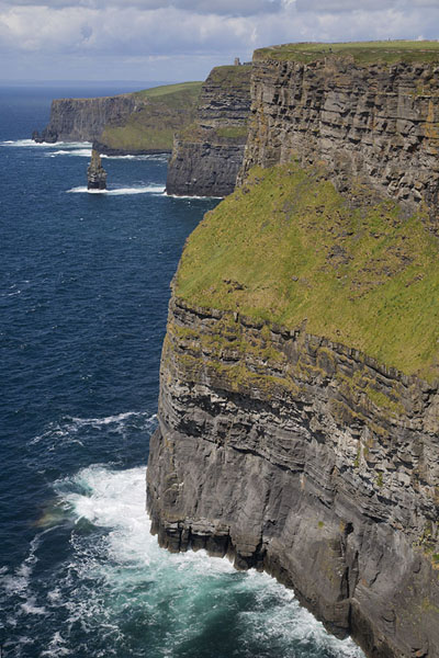 Picture of Cliffs of Moher (Ireland): The Cliffs of Moher are constantly pounded by Atlantic waves