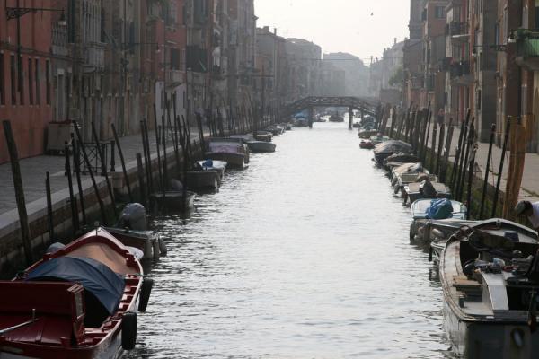 Picture of Cannaregio (Italy): Cannaregio: boats moored at this long canal