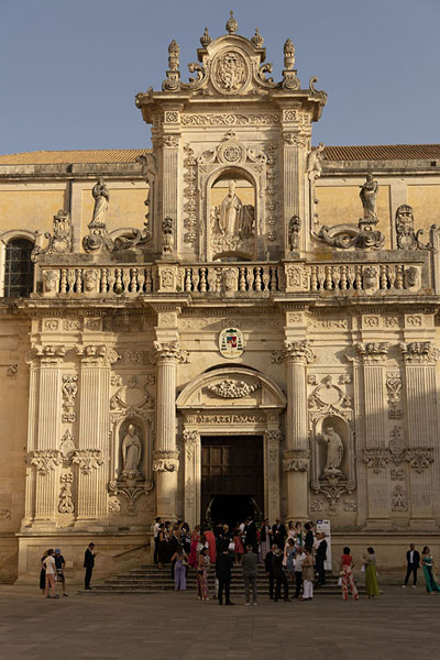 Picture of Lecce Cathedral in the late afternoonLecce - Italy
