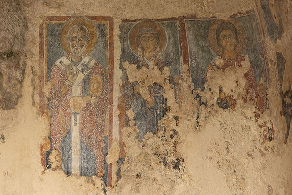 Photo de Frescoes in San Nicola dei Greci church in MateraMatera - l'Italie