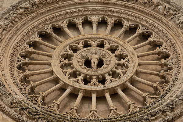 Foto di Detail of the cathedral of OstuniOstuni - Italia