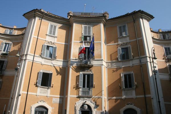Picture of Pigna (Italy): Piazza Sant'Ignazio: one of the remarkable buildings on this square