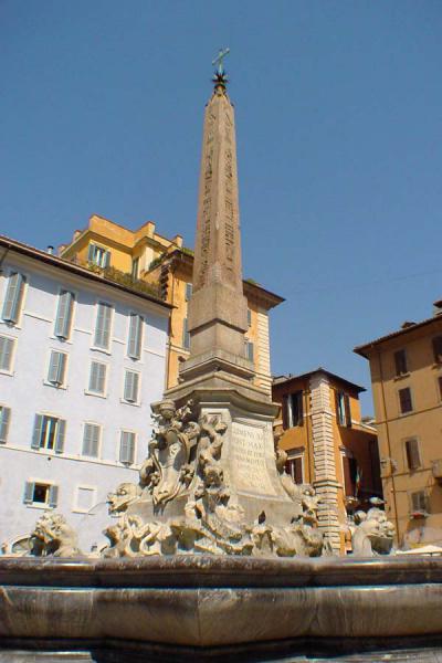 Picture of Fountains in Rome (Italy): Fountain near Pantheon, Rome