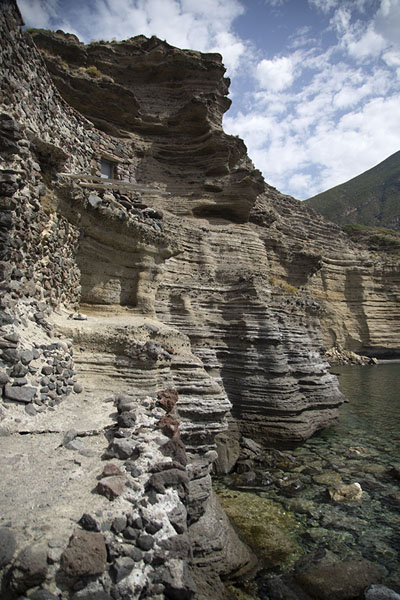 Picture of Salina (Italy): The rocky west coast of Salina