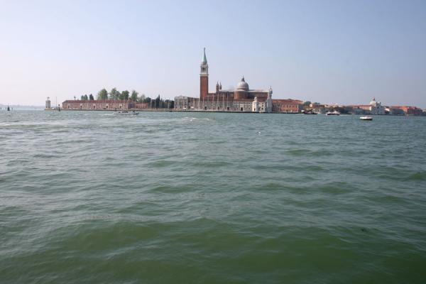 Picture of San Giorgio Maggiore (Italy): Looking over the Bacino waters from San Marco, with San Giorgio island and church