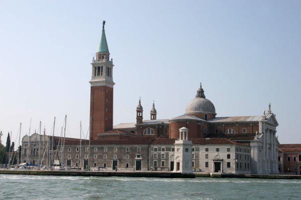 Picture of San Giorgio Maggiore (Italy): San Giorgio Maggiore and bellfry or campanile from the Bacino waters