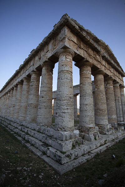 Picture of Segesta (Italy): Corner view of the temple of Segesta