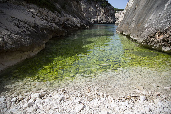 Picture of The shallow waters of Portu PedrosuSelvaggio Blu - Italy