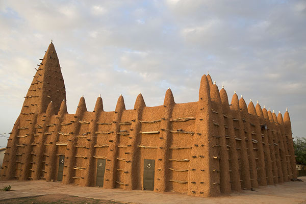 Picture of Mosque of Kong in the late afternoonKong - Ivory Coast