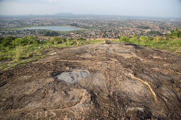 Foto van Ivoorkust (View towards Korhogo from Mont Korhogo)