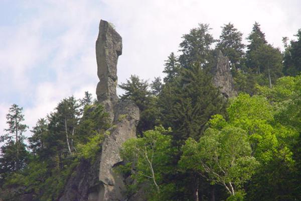 One of the rock formations | Sounkyo Canyon | Japan