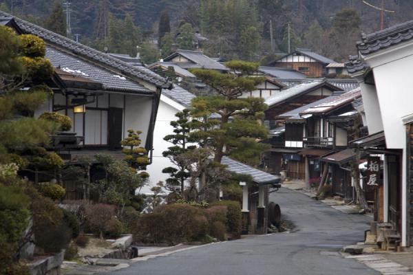 The main street of the traditional village of Tsumago | Tsumago | Japan