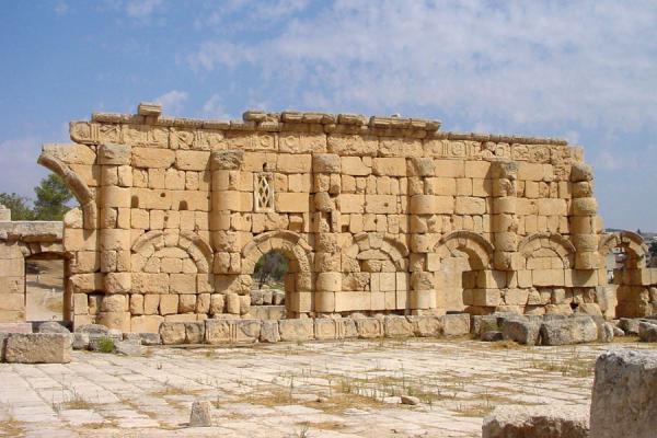 Picture of Jerash (Jordan): Temple of Zeus, Jerash