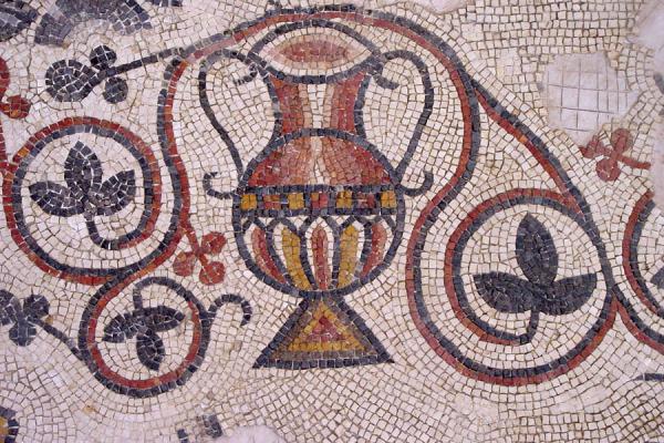 Picture of Madaba Archaeological Park (Jordan): Mosaic can, Madaba