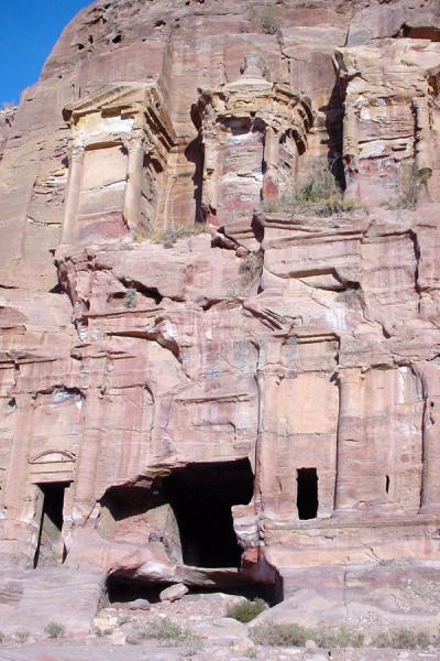 Picture of Petra (Jordan): One of the royal tombs of Petra