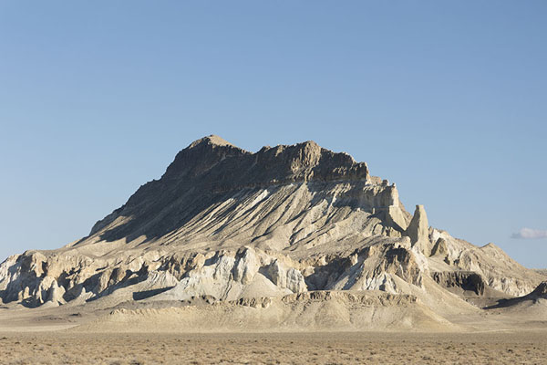 Jagged mountain in the Valley of the Castles | Airakty Vallée des Chateaux | Kazakhstan