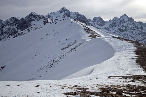 Picture of The ridge leading to FurmanovkaFurmanovka - Kazakhstan