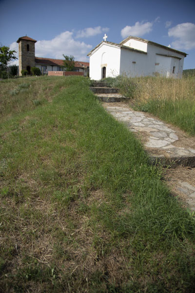 Picture of Looking up a small hill to the north of Velika HočaVelika Hoča - Kosovo