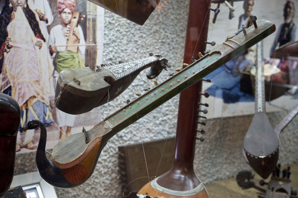 Picture of Traditional musical instrument on display in the museumKuwait - Kuwait