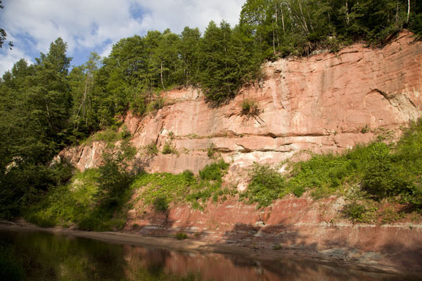 Picture of Pink cliffs of Dzilnas IezisKārļi - Latvia