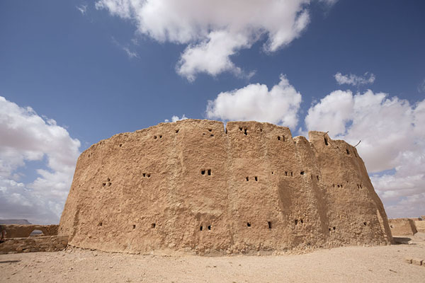 Photo de Exterior of Qasr al-HajjChateaux graniers - Libye