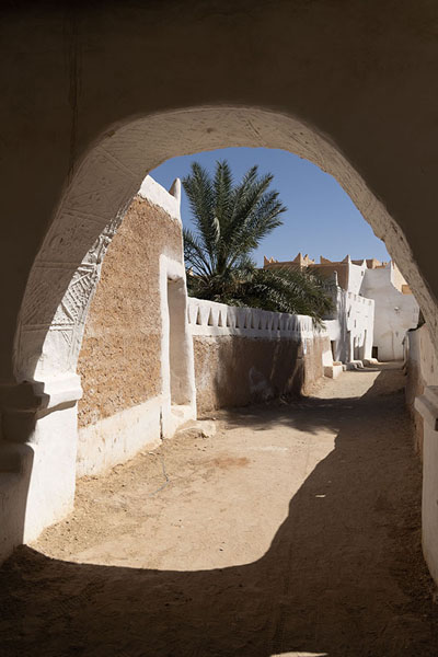 Foto van Street in the old city of GhadamesGhadames - Libië