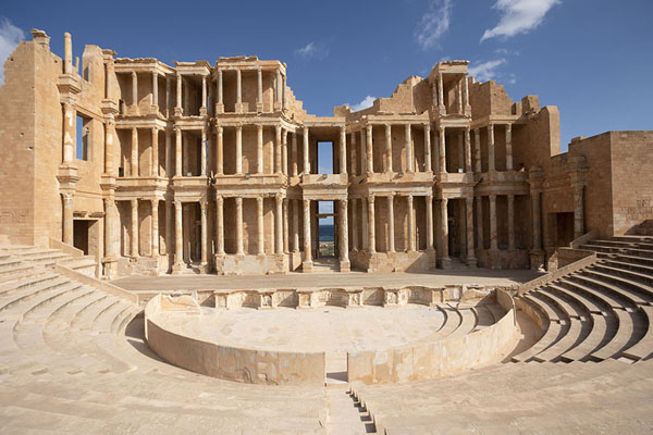 Photo de The magnificent theatre of SabrathaSabratha - Libye