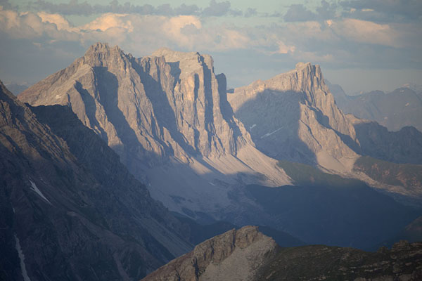 Picture of Mountain range in Austria seen from the summit of NaafkopfNaafkopf - Liechtenstein